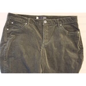Kut From The Kloth Diana Skinny Corduroy Pants Olive Green High Rise 16W